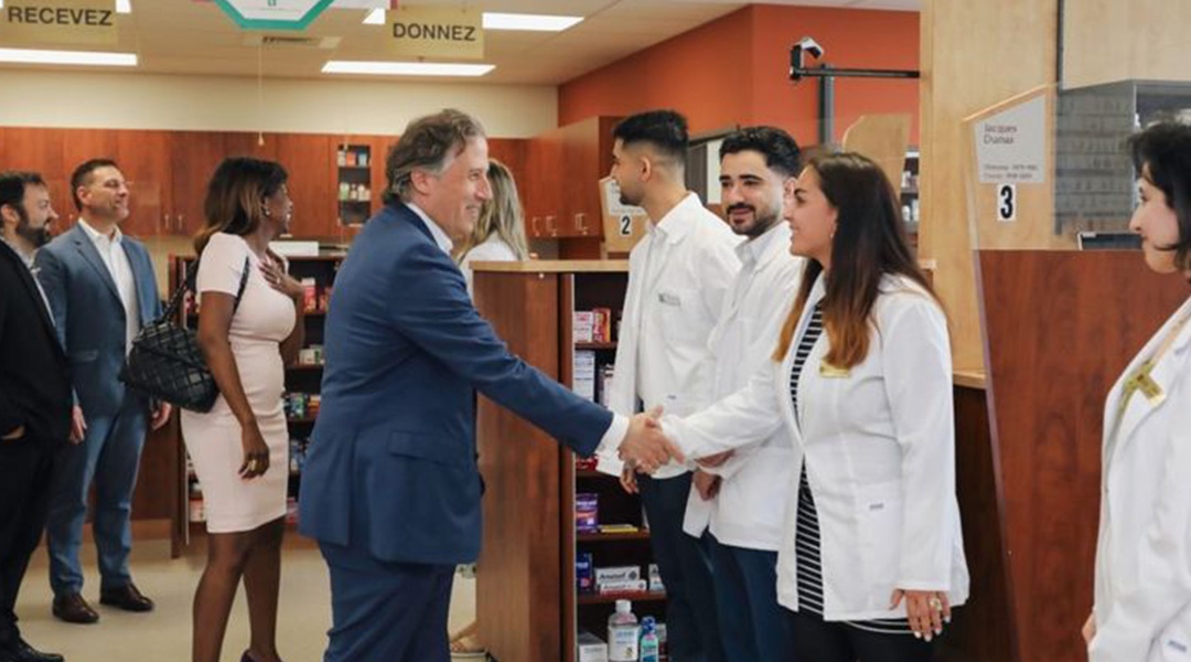 Visite laboratoire famille Goodman