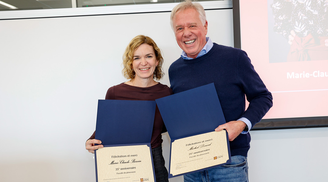 Marie0Claude Boivin et Michel Dorval