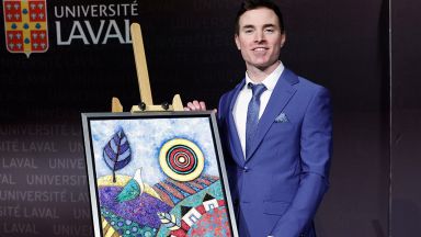 M. Michel Gagnon et son prix