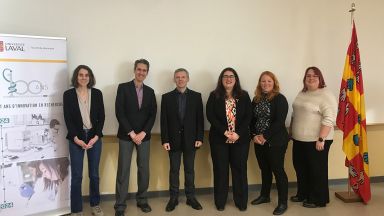 Membres du jury et Solène Pradeloux