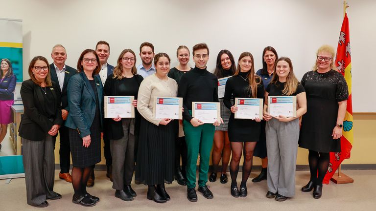 Récipiendaires de la Journée de présentation orale des rapports de fin d'études